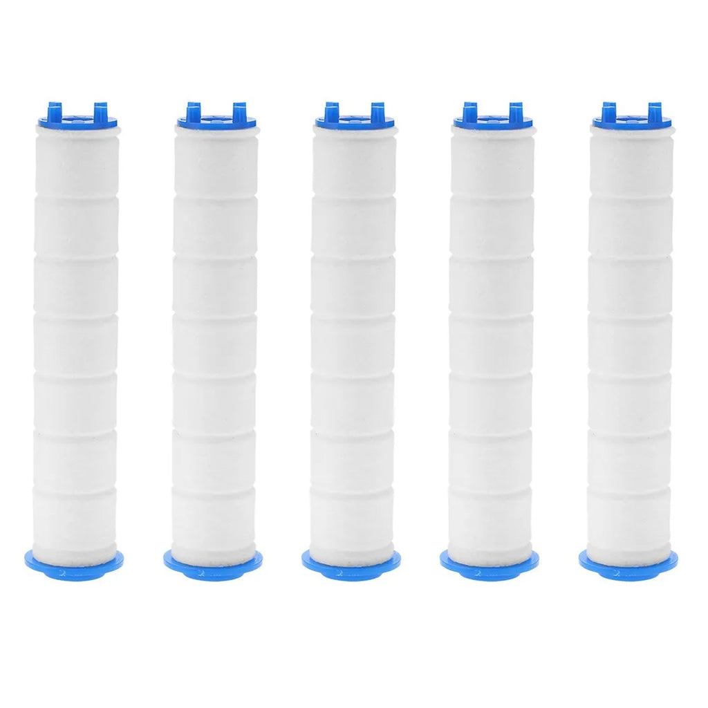 1pc / 5PCS Replacement Shower Head Cotton Filter Set Water Purification 11.5*2.5cm/4.53*0.98in For Shower Water Cleaning
