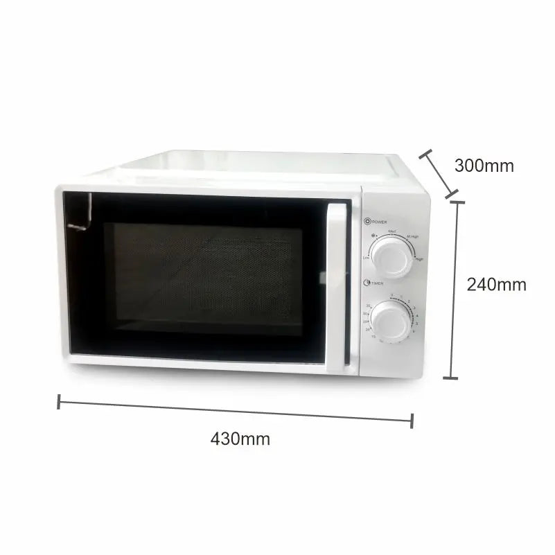 Mechanical Knob Countertop Energy Saving Multifunction Baking Electric 20L Microwave Oven