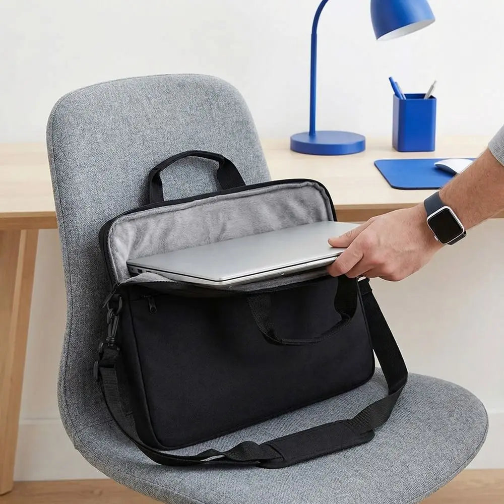Colorful 15.6Inch Laptop Sleeve Waterproof Adjustable Shoulder Strap Handbag Shockproof Carrying Case Work Office
