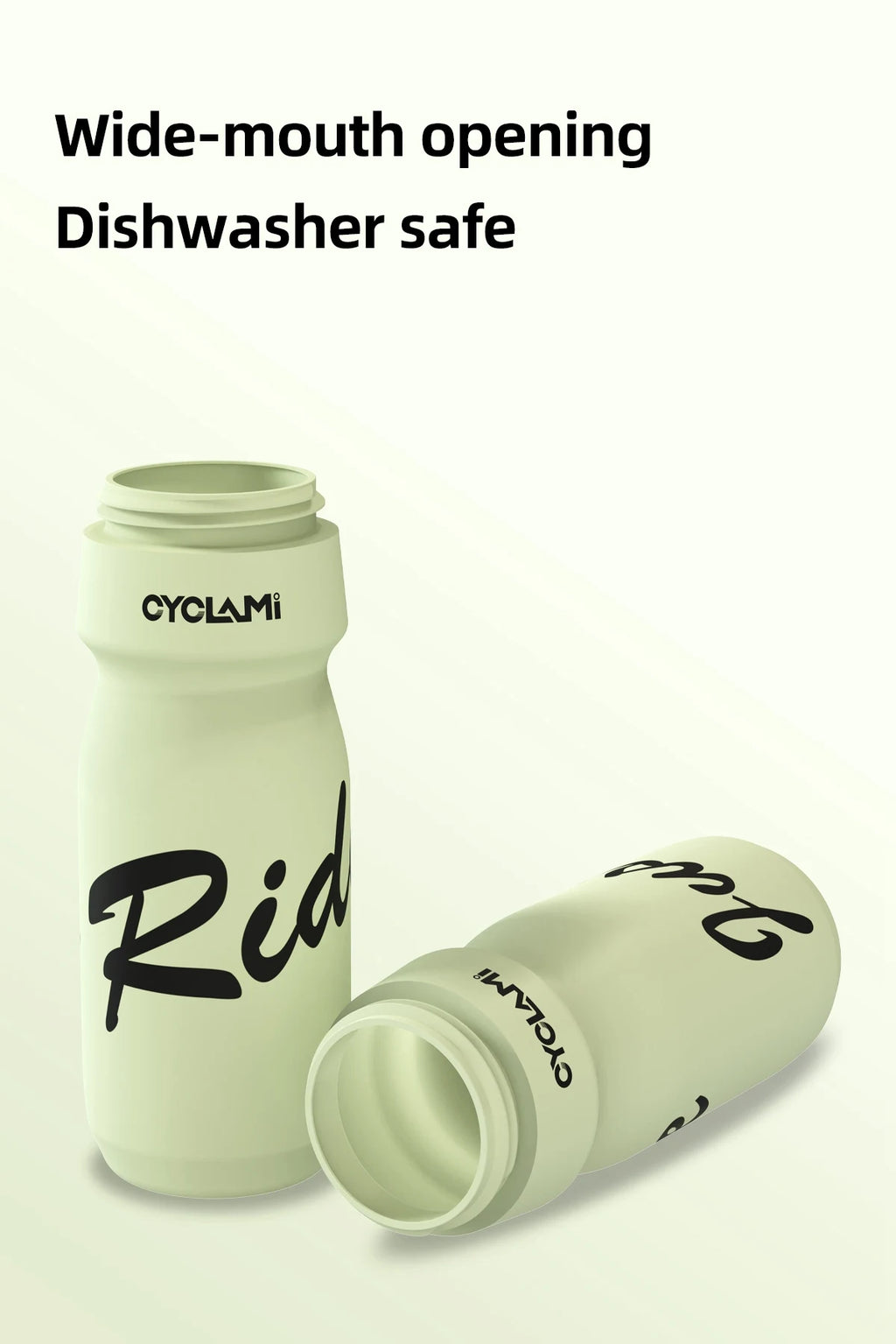 CYCLAMI Cycling Water Bottle 650ml Ultra Light Leak-proof Squeezable Camping Hiking Sports Bicycle Kettle Rapha 750ml Kettle
