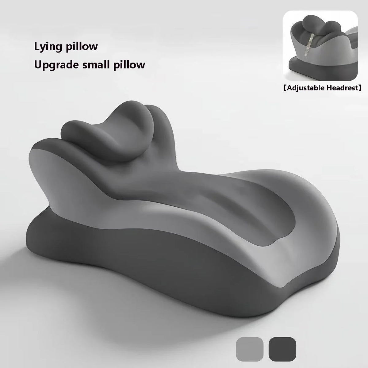 Memory Foam Pillow Ergonomic Support Neck Leg Rest Reading Phone Use Bed Sofa Wedge Shape Pain Relief Comfort