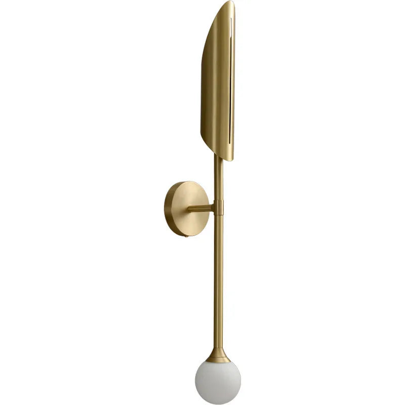 moderm luxury single double head wall lamp golden lnclined tube wall light Mirror light stair living room bedroom deco luminaire