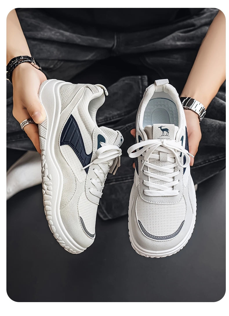Mens Casual Shoes Wide Toe Box Outdoor Lightweight Running Sneakers Mesh Anti-slip Soft Fashion Men's Shoes