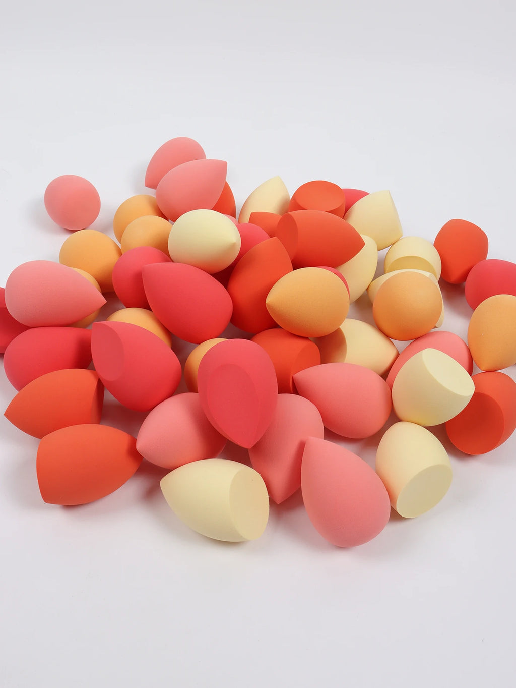 25 Beauty Eggs (Makeup Sponges), Foundation Makeup Mixed Beauty Sponges, Flawless Application for Liquid, Cream and Powder, Multi-Color Makeup