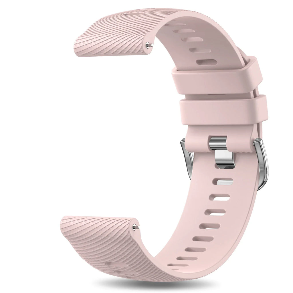 18/20/22mm Strap For Garmin Forerunner 170 70 255S 245 645 970 570 55/Venu 4 3 3S 2 2S/Vivoactive 6 5 4 Silicone Band Bracelet