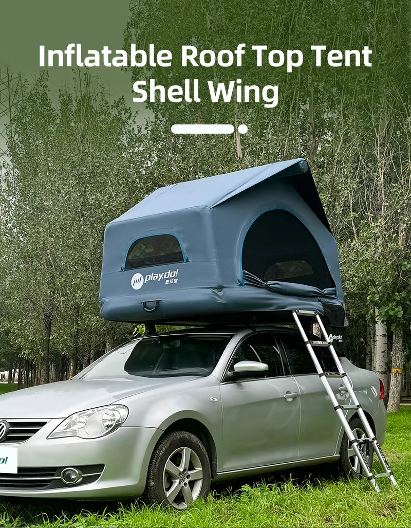Tent Glamping Tent  Portable Glamping Outdoor Tents Rooftop 4x4 Camping Suv Car Portable Inflatable Roof Top