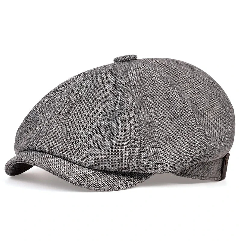 Retro Newsboy Caps Men Octagonal Hats British Painters Hats Autumn Winter Berets Herringbone Flat Caps Hip Hop Berets Gorras