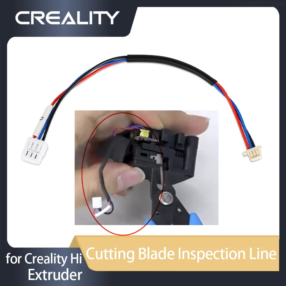 Creality Cutting Blade Inspection Line for Creality Hi Extruder Kit 1PC Cutting‑blade Detection Line Original 3d Printer Parts