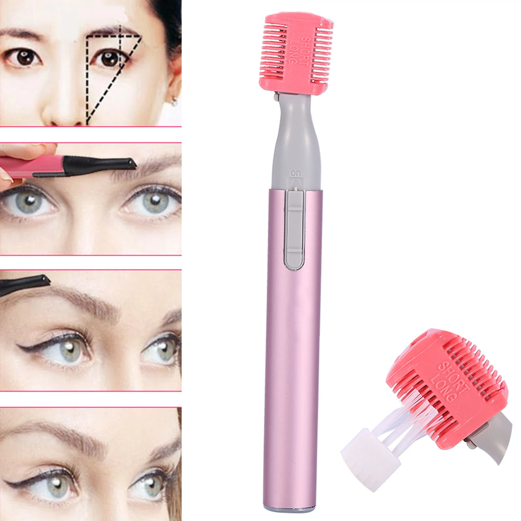 Face Hair Removal New Portable Electric Face Eyebrow Hair Body Blade  Shaver Remover Trimmer Beauty for Women
