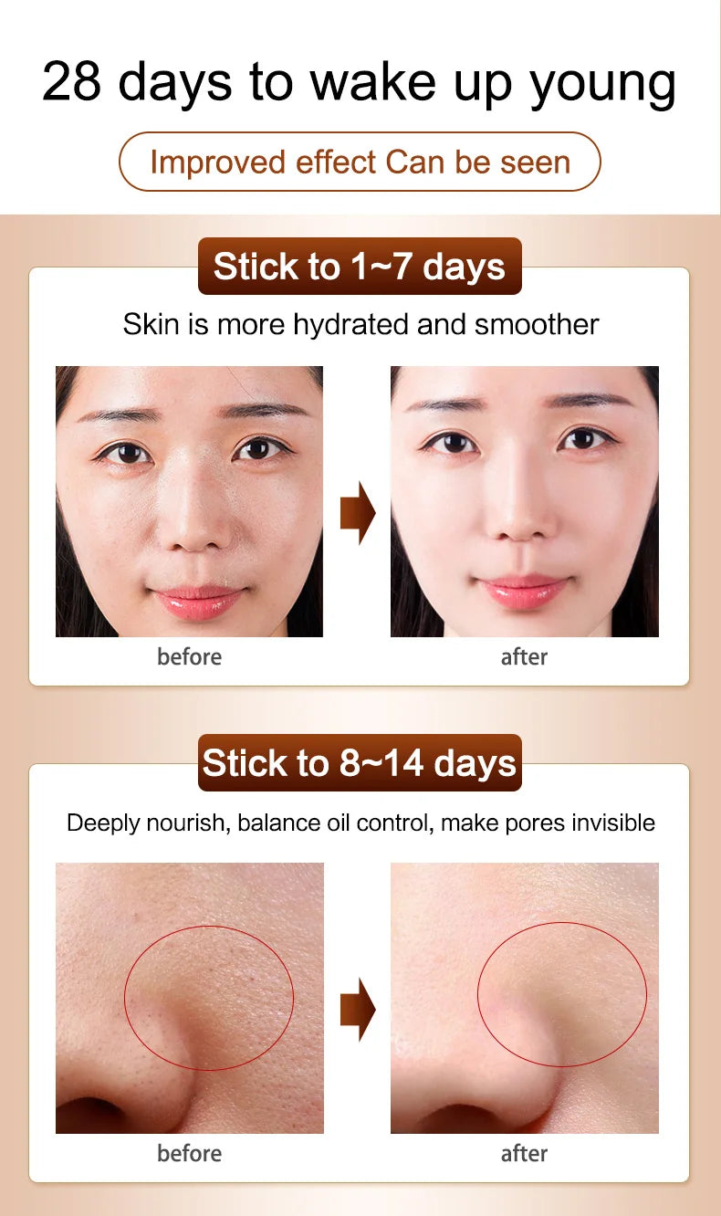 Korea Anti Aging Wrinkle Remover Face Cream Dry Skin Hydrating Facial Lifting Firming Day Night Cream Peptide Serum 50g