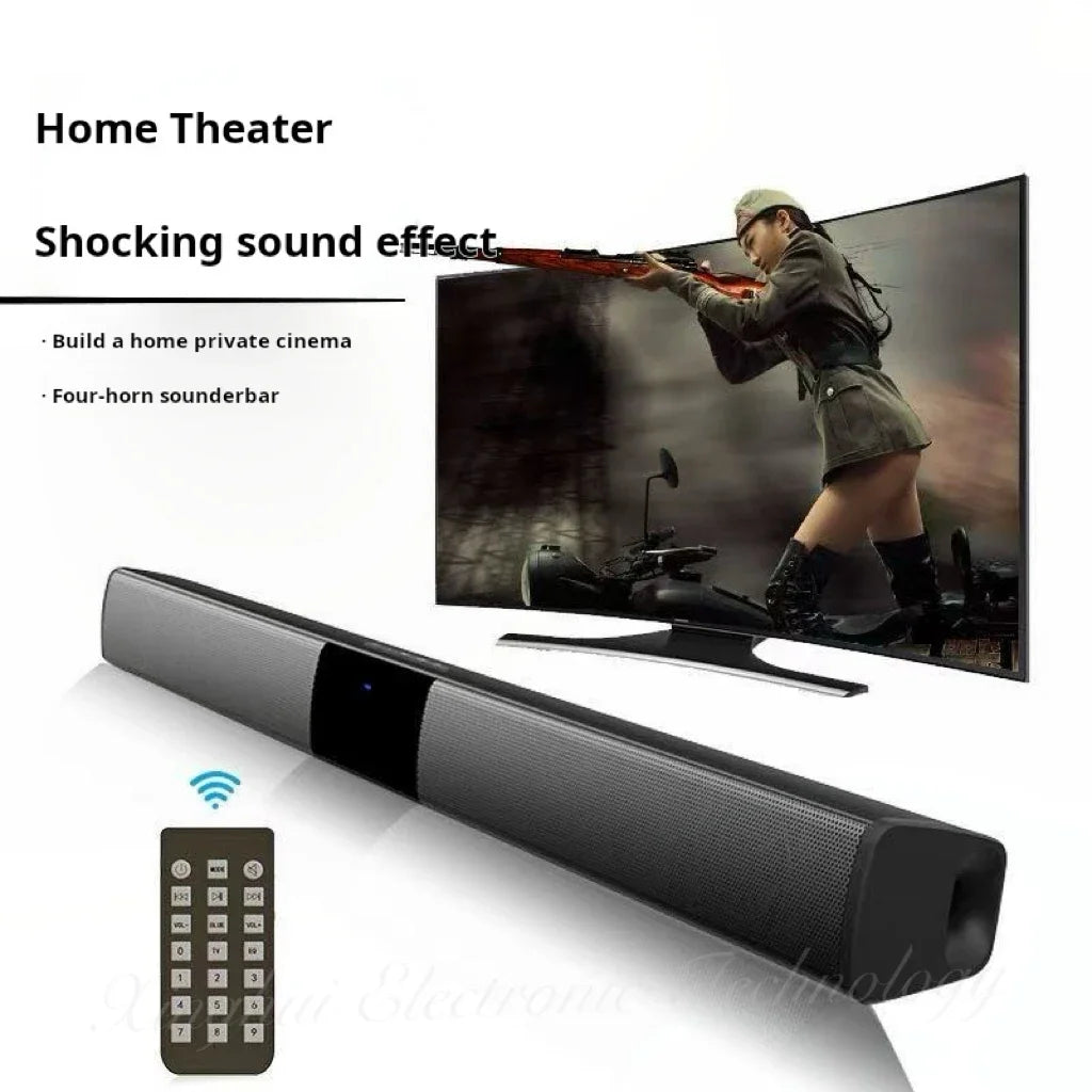 Soundbar Home Theater Sound System Bluetooth Speaker TV Computer Speaker Equipment Portable subwoofer Radio Music Center 40W