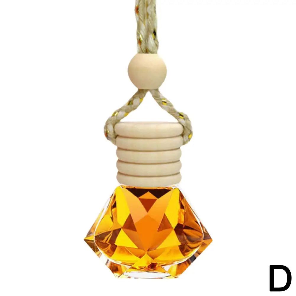 Car Perfume Pendant Include Essential Oil Air Fresheners Universal Car Supplies Novelty Auto Flavoring Car 7ml Car Hanging Oil