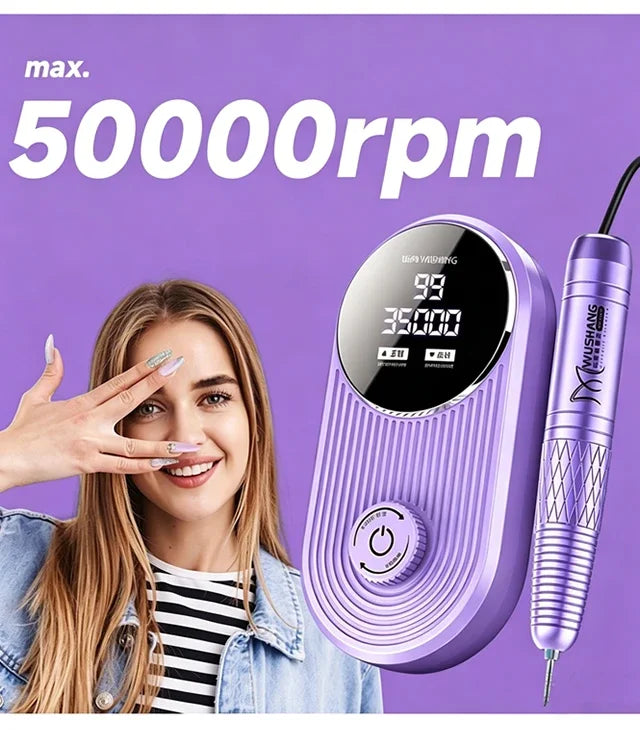 Professional Nail Drill and Equipment Tools Kit Nail Sander Manicure Cutter Machine Bits Art Supplies Set Electric Nail Grinder