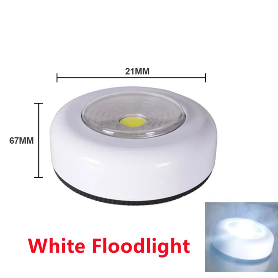 Touch LED Cabinet Lights Battery Powered Stick On Wall Sunset Lamp for Kitchen Bedroom Closet Cupboard Night Light Decoration