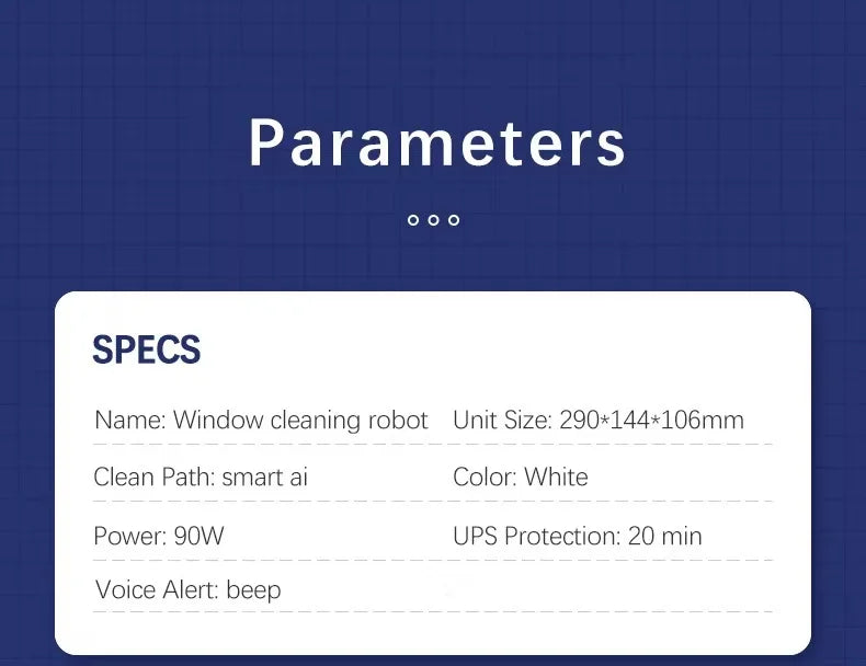 Remote Control Window Cleaning Robot Vacuum Cleaner Electric Automatic Glass Washer Limpiacristales For Home Window Mirror