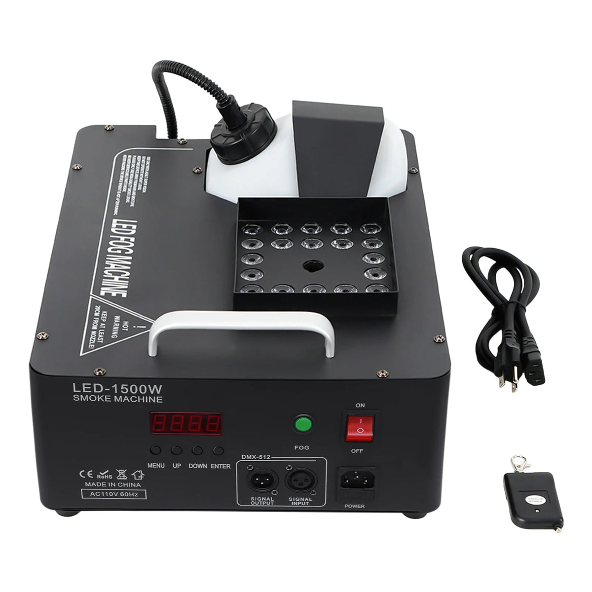 LED Fog Machine 3 In11500W Party Wireless DJ Stage Smoke Festival Party Supplies Fog Smoke Machine with Remote Control