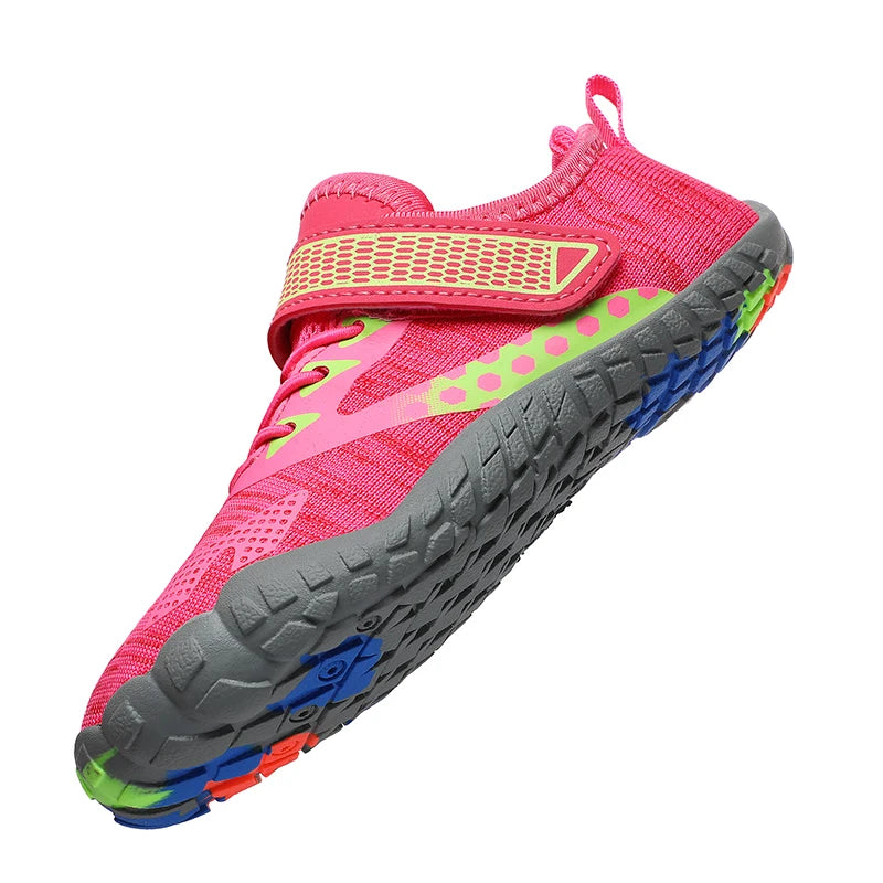 Kids Aqua Shoes Children Beach Barefoot Water Shoes Boy Girl Swimming Diving Boating Surfing Sports Wading Watersports Quick Dry