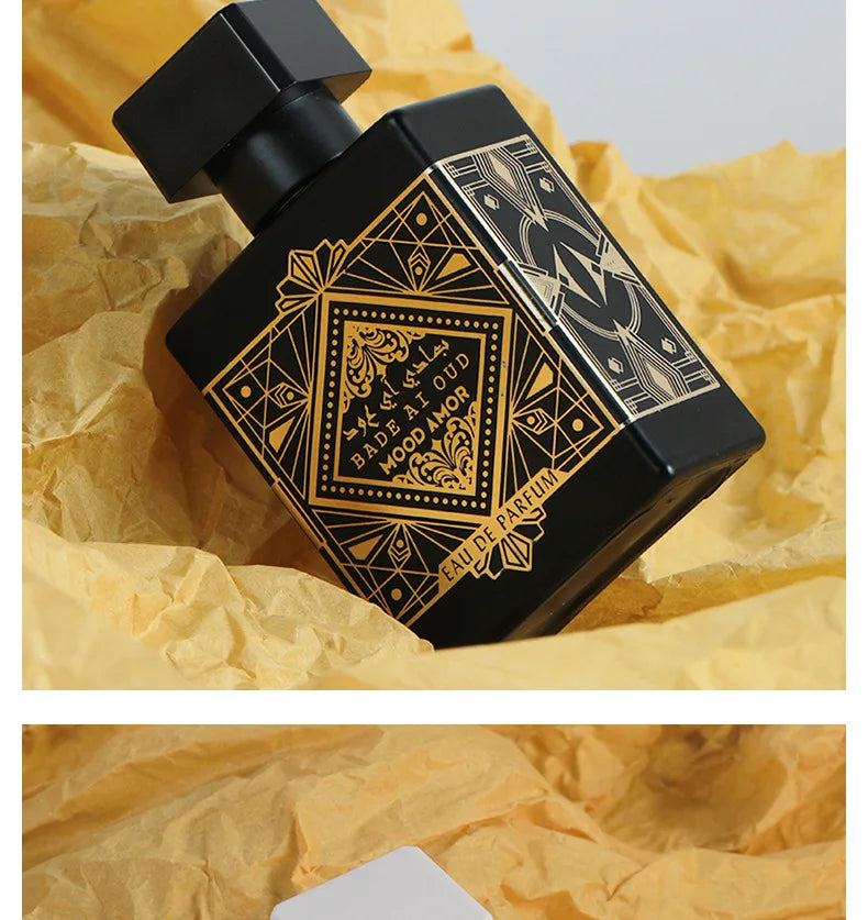 Leather Perfumes Man Perfume Spray Flirting Pheromone Long Lasting Men High-end Arabian Attract Gentleman Valentine Gift