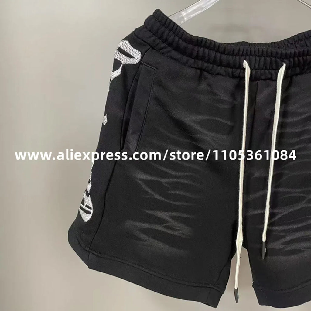 Red Black Casual Godspeed Letter Shorts Drawstring Versatile Cotton Printed Hip Hop 1:1 Good Quality Unisex GODSPEED Short Pants