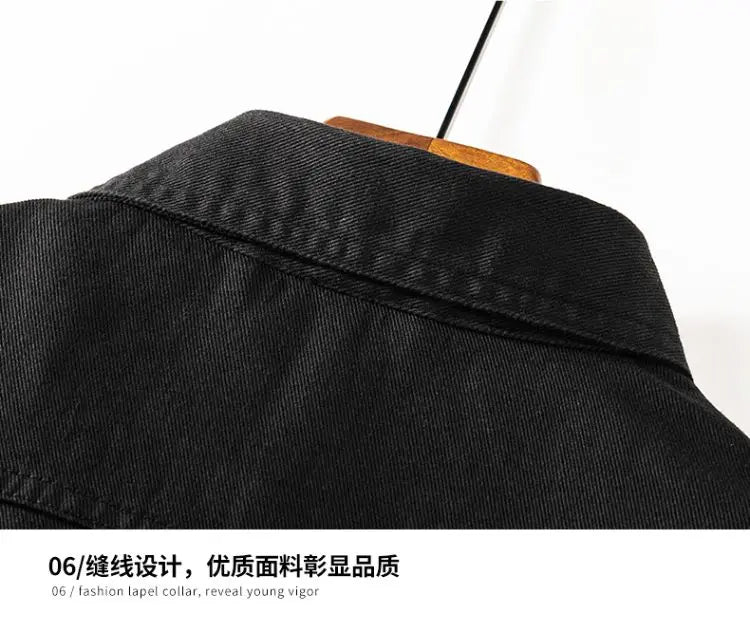 Oversized Men's Long Sleeve 100% Cotton Shirts Male Tops Big Size Fashion Casual Jacket Loose Fit Spring Outwear Plus Large 7XL