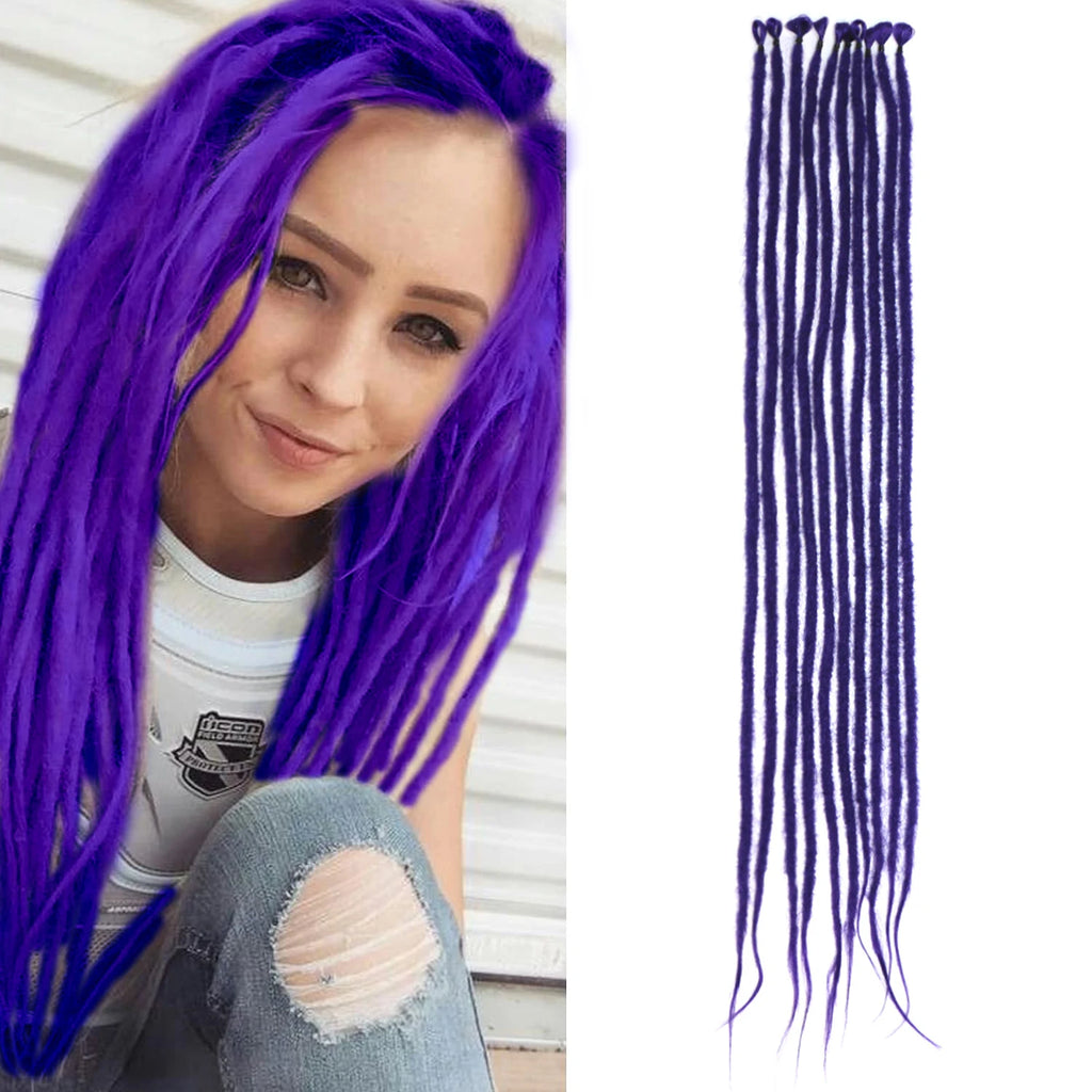 Dreadlock Extensions 26" Synthetic Dreads Crochet Reggae Dreadlocks Green 1pack/3packs/6packs