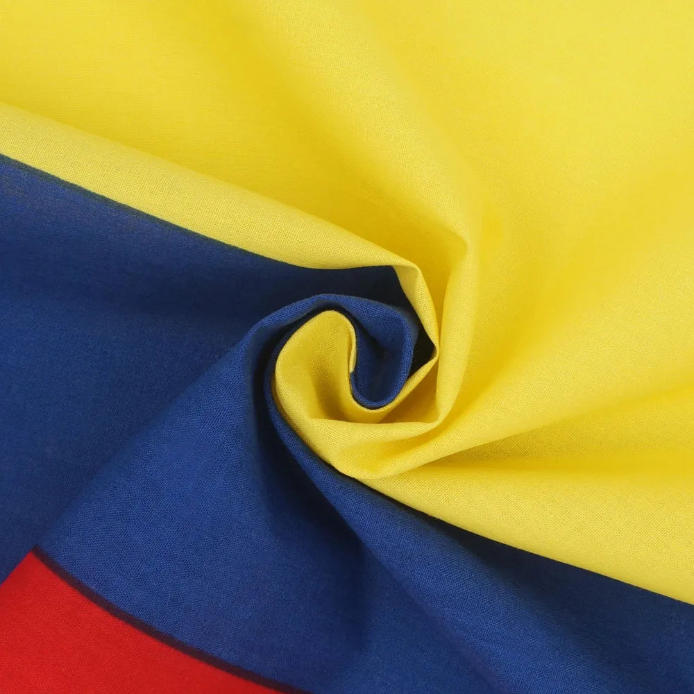 Caribbean National Flag Design Bandana 100% Cotton Running Headband Haiti/Jamaica/Guyana/Dominican Flag Scarf Hip Hop Head-wrap