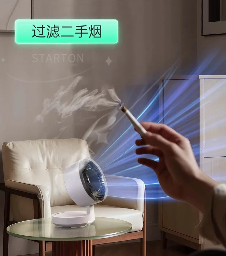 Air Circulation Fan Electric Fan Household Silent Remote Control Desktop Fan