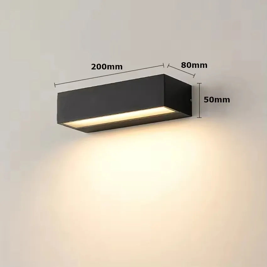 Outdoor Wall Light External Sconce Lamps House Decor Lighting Fixture for Balcony Porch Yard Garden Gate Waterproof IP65