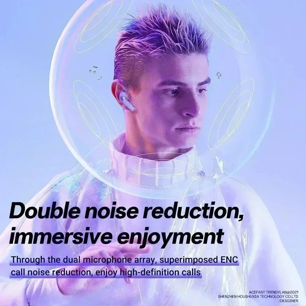 TWS Wireless Earphone Bluetooth 5.3 Headphones Sport Gaming Headsets Noise Reduction Earbuds Bass for smartphones