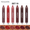 6PCS/SET Creamy Matte Lipstick Kit, 6 Versatile Everyday Lip Shades, Silky Smudge-Proof Lip Crayon, Smooth Glide-On Application, Lightweight Comfortable Wear, Travel-Friendly Beauty Essentials