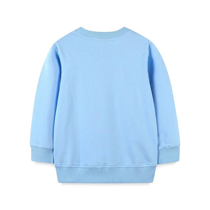 Little maven 2026 Baby Girls Clothes Spring and Autumn Sweatshirt with Lovely Animal Children Casual Tops for Kids 2-7 year