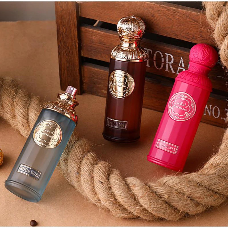 Luxury Arab Long Lasting Perfume Spray,Women Oriental Woody Floral Fruity Scent,Musk/Jasmine Fragrance,Men Date Eau De Toilette