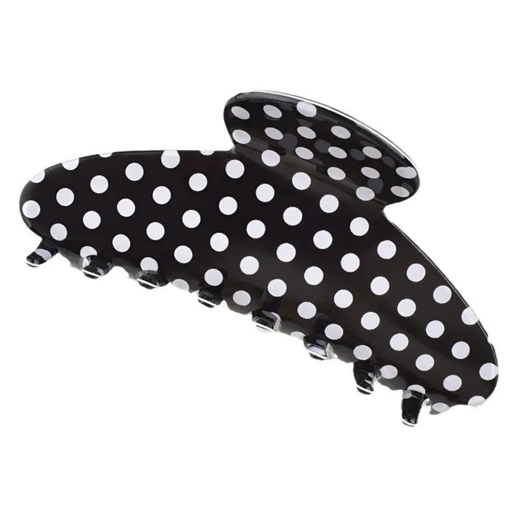 1PC Polka Dot Hair Claw Clips, Large Cute Hair Accessories for Women, Perfect for Updos