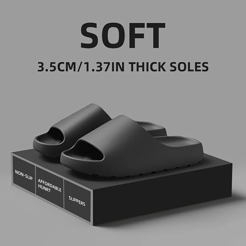 Men's Outdoor Casual Slippers, Home Non-Slip Women's Slippers, Same Style For Men And Women（Shoebox Not Included））