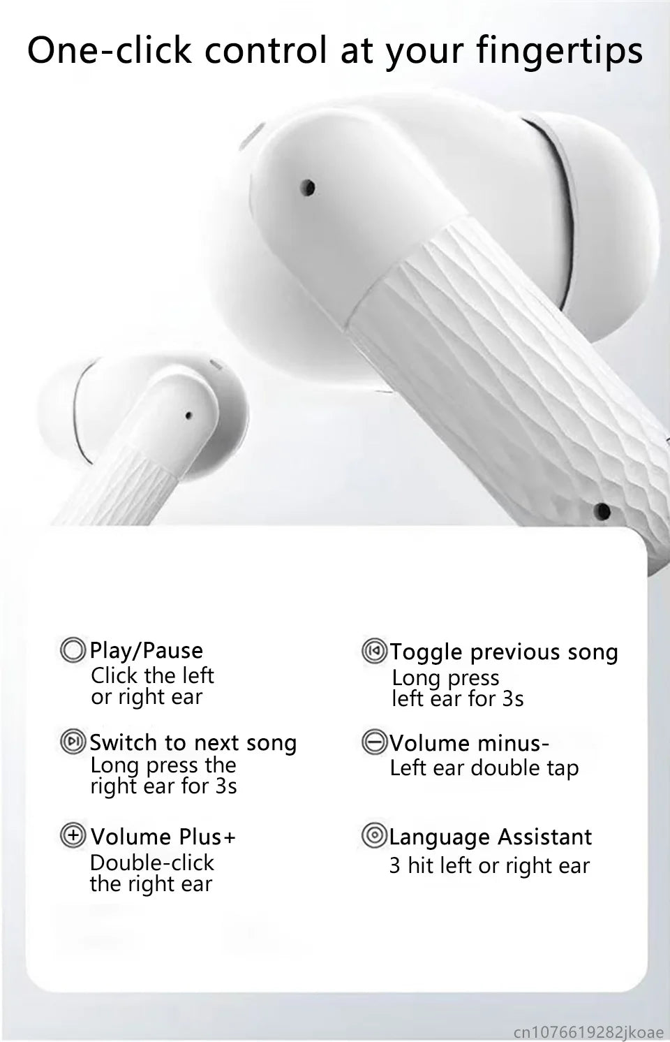 Original W919 Wireless Bluetooth TWS Earphone Call Noise Cancelling Sport Headphone HiFi Stereo Low Latency Long Standby Headset