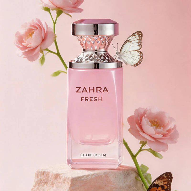 Arab Fresh Fruity Woody Perfume 100ml Citrus Cedarwood Lavender Women's Elegant Eau De Toilette Long-lasting Natural Fragrance