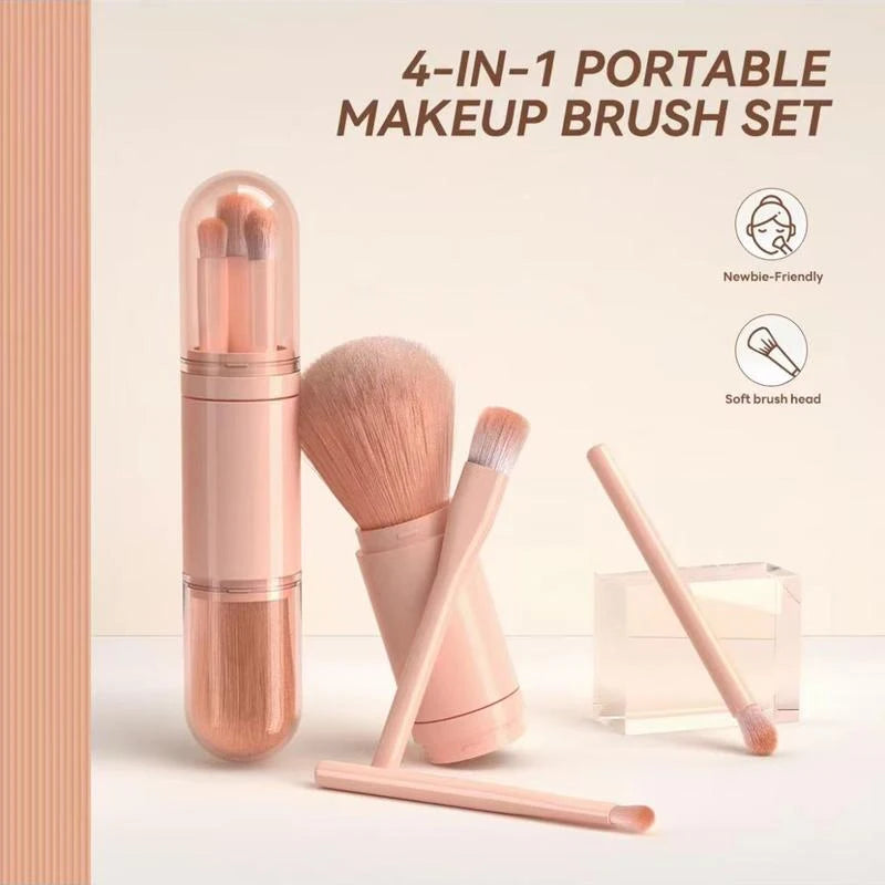 3/5 pcs Foundation Concealer Brush, Premium Contour Blusher Brushes, Flawless Under Eye Dense Face Makeup Brush For Blending