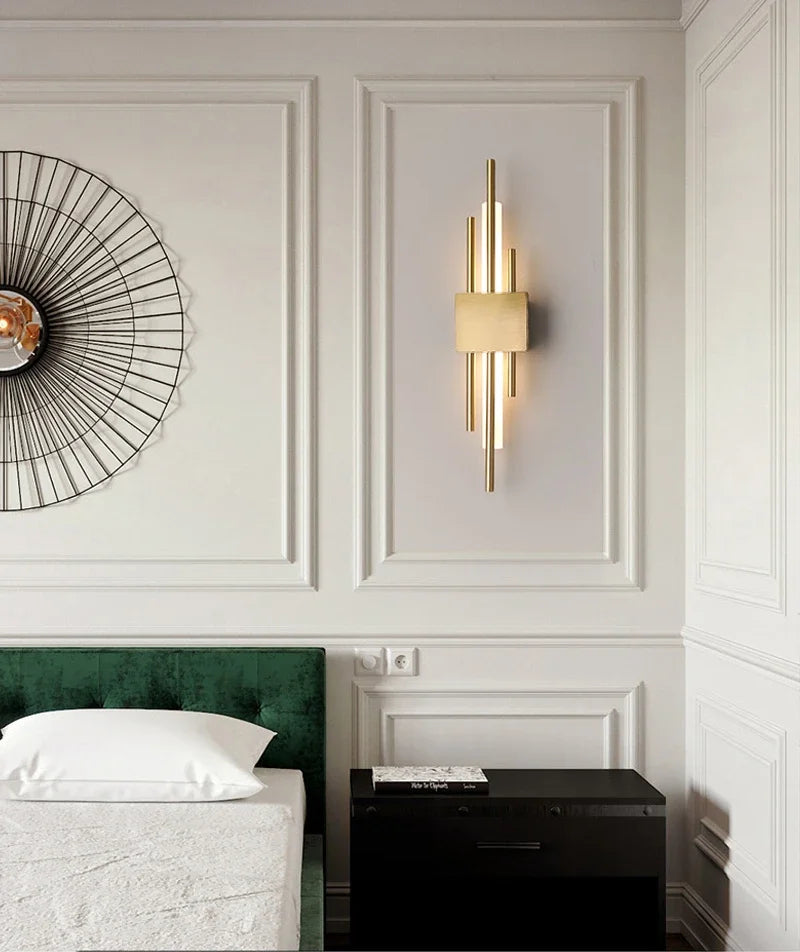 Led Wall Lamp Nordic Indoor Lighting Bathroom Wall Sconces Light Fixture Living Room Corridor Bedroom Decoration Led Wall Light