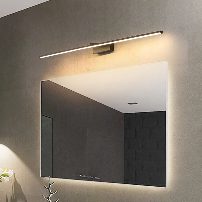 Modern LED Indoor Wall Lights, Bathroom Mirrors, Headlights, Study Rooms, Bedrooms, Waterproof, Creative Wall Lights, Lighting