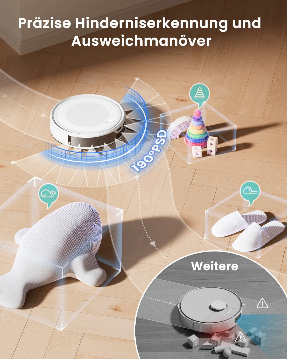 Lefant M310 Ultra Robot Dusty vacuum cleaner Mop 6000 Pa Suction Slim robots cleaner with ToF LiDAR Navigation