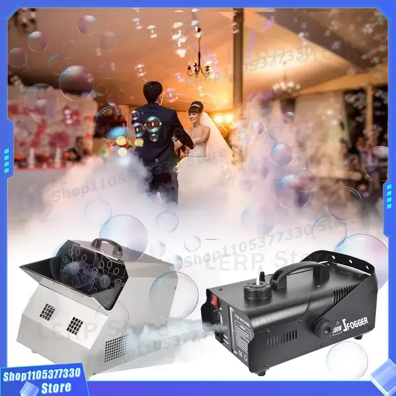 for Wedding Stage Effect Bubble Machine Smoke Machine with Bubble Effect Suitable for Wedding Party