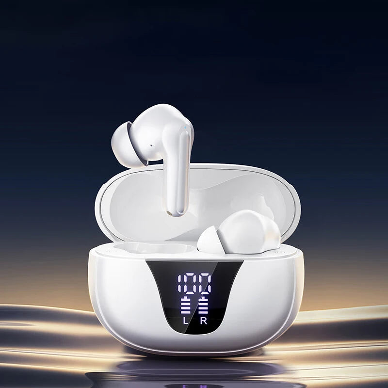 Choice Lenovo XT58 Bluetooth Wireless Earphones LED Display Headphone Gaming Headset Sports Pro 6 Music Business Earbuds