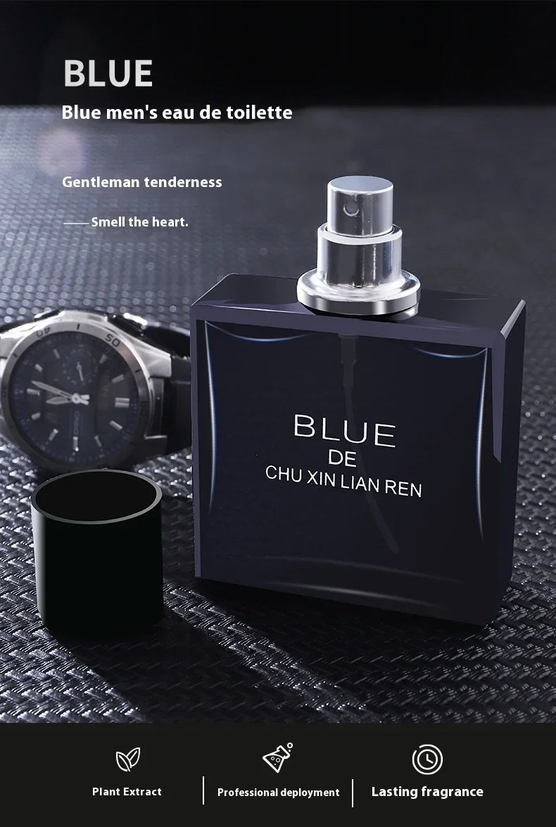 Brand Perfume Woody Men Perfume Spray Flirting Pheromone  Long Lasting Sandalwood Ocean Light Fragrance Vibrant Gentleman Gift