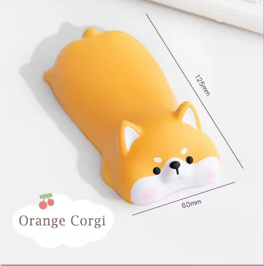 Cute Mouse Pad Keyboard Mouse Wrist Rest Support Girl Soft Computer Laptop Desk Mat Typing Protection Wrist Ergonomics Kawaii