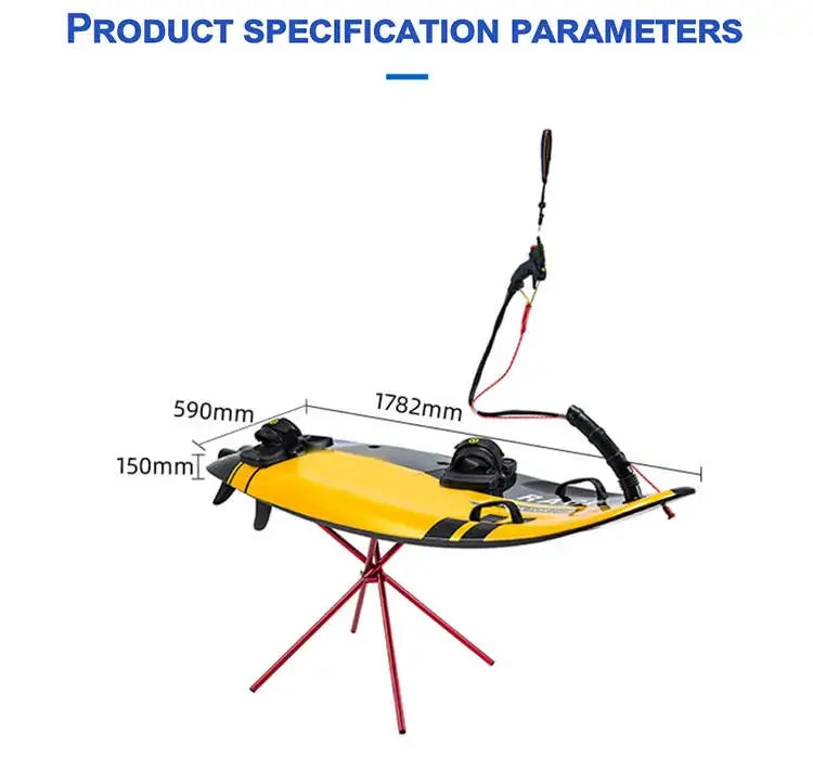 Waterplay Surfing High Speed 55km/h 110CC 2stroke Water-cooled Engine Jet Board Gas Powered Surfboard
