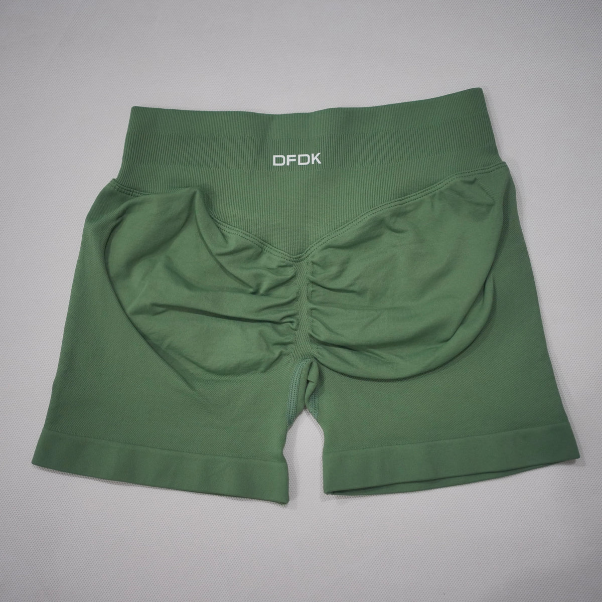 DFDK Women High Waist Yoga Shorts Scrunch Butt Lift Squat Proof Push Up Workout Shorts Gym Running Fitness Athletic Shorts