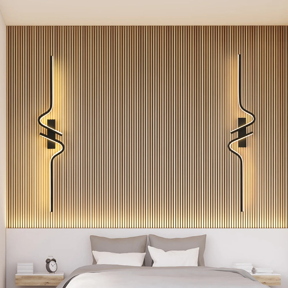 Modern Design LED Wall Light Indoor Atmosphere Living Room Sofa Bedroom Corridor Entrance Villa Courtyard Wall light