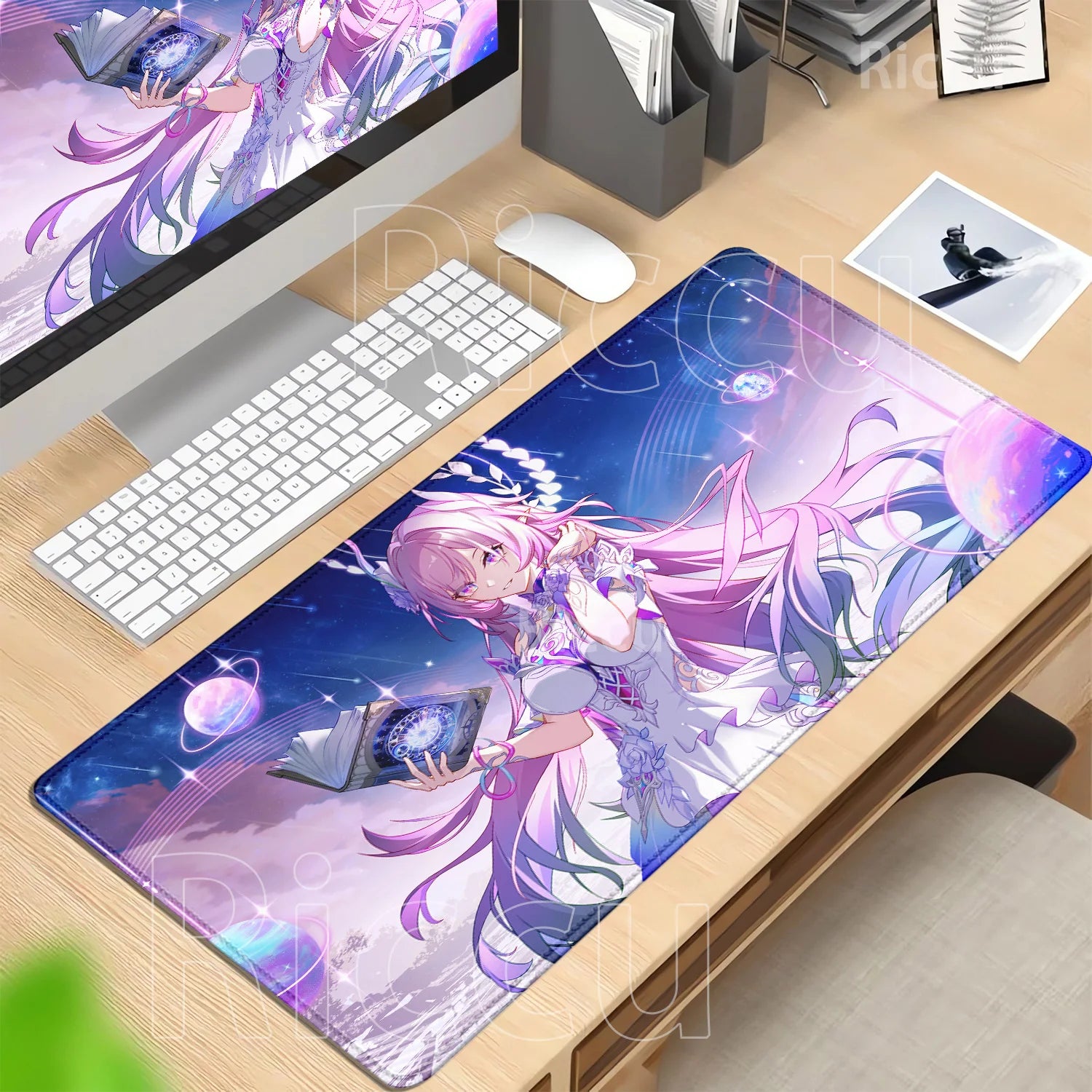 Mouse Pad Honkai Star Rail Cyrene HD printing Pretty Gaming Lock Edge Large Rubber Anime kawaii Mousepad Laptop offices Desk Mat