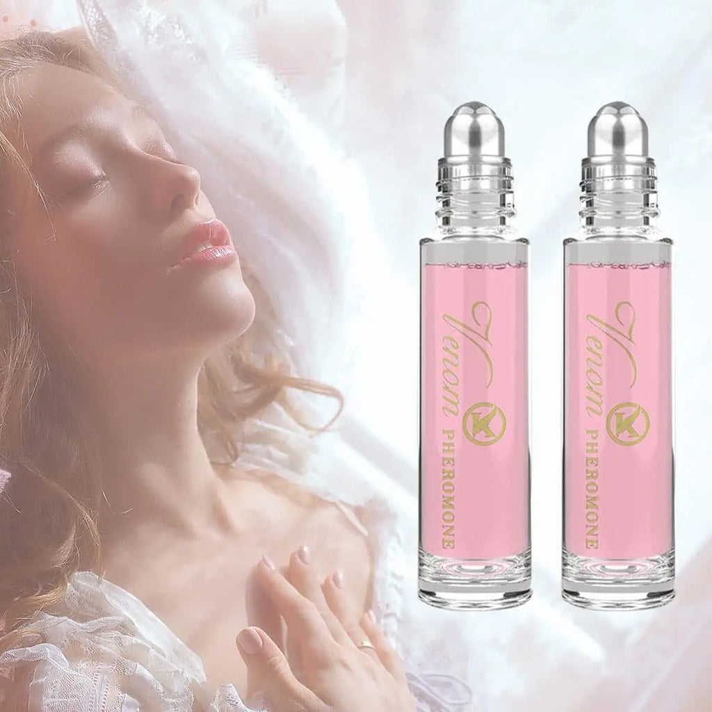 Roll-On Pheromone Perfume - Exohormone Parfum Fruity Floral Scent, Long-Lasting Fragrance, Alcohol-Free, Essential for Dates