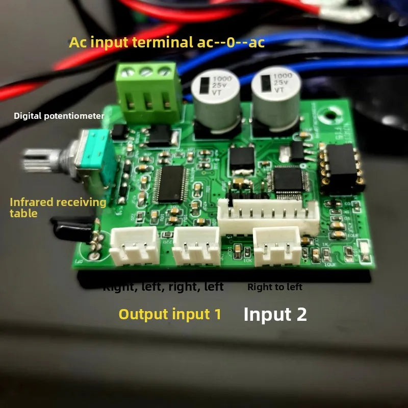 F15 Audiophile Low Distortion Low Noise HIFI Preamplifier Board TFT Pointer Display Full Remote Control Finished Board